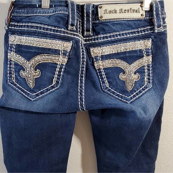 Rock Revival sherry skinny jeans size 25 - Picture 6 of 15